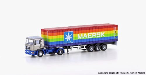 Minis LC4066 MAN F90 Container-Sattelzug MAERSK